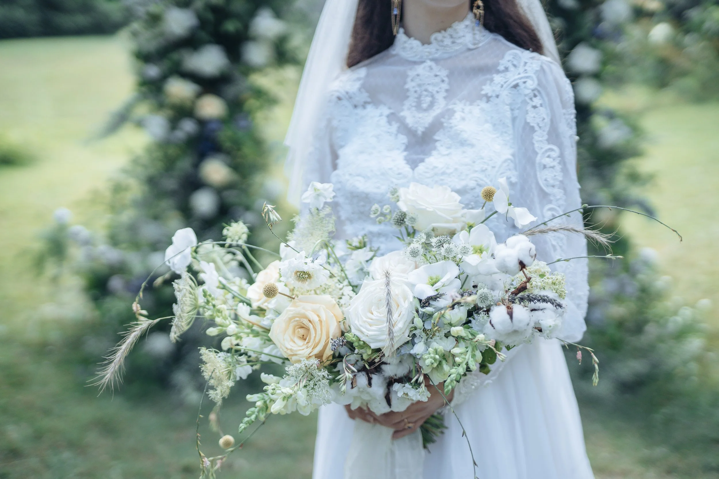 Garden bridal bouquet
