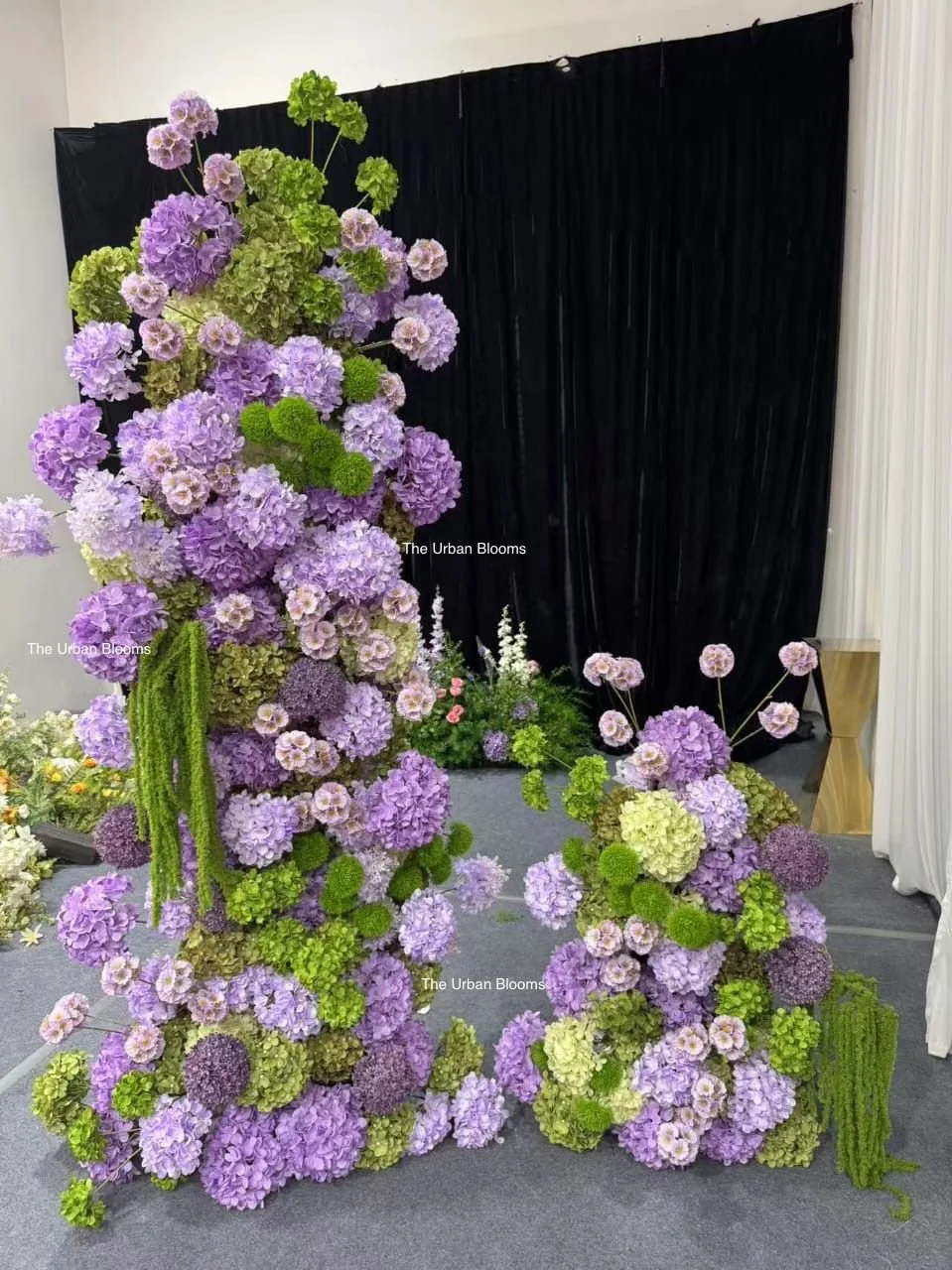 Purple Pillars